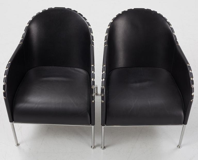 Mats Theselius, a 'Bruno' a pair of lounge chair from Källemo.