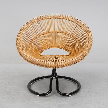 Fåtölj, Rondo, Göte möbler ab, Nässjö, 1960-tal.