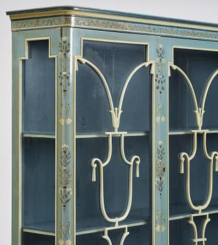 Carl Malmsten, a Swedish Grace showcase cabinet, cabinetmaker Albin Johansson, Stockholm, for Villa Kvikkjokk, 1927.