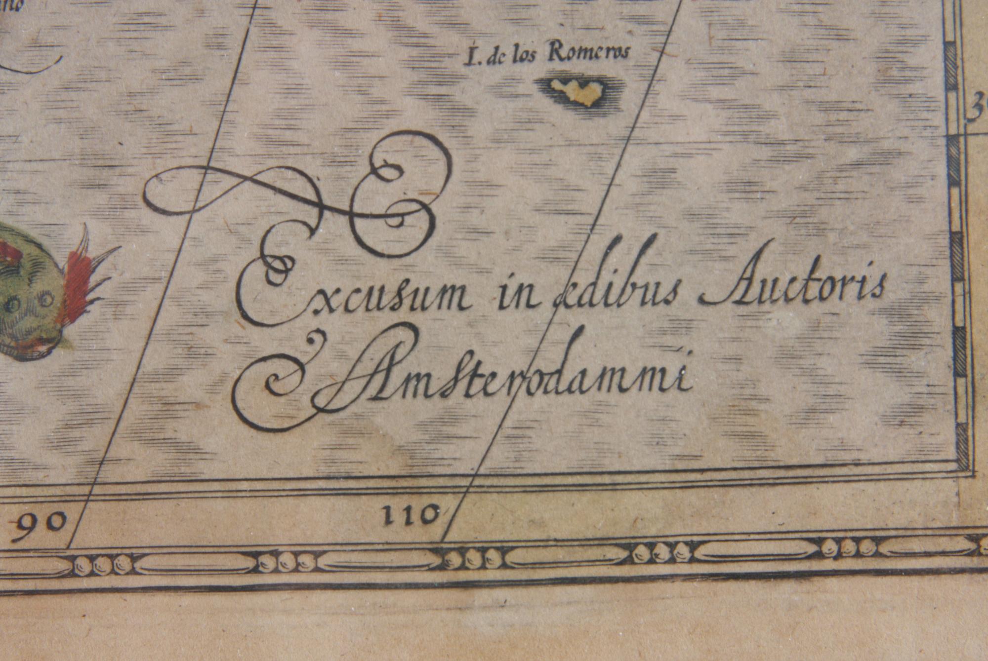 KARTA, "Nova Africae Tabula Auctore", 1700-tal.