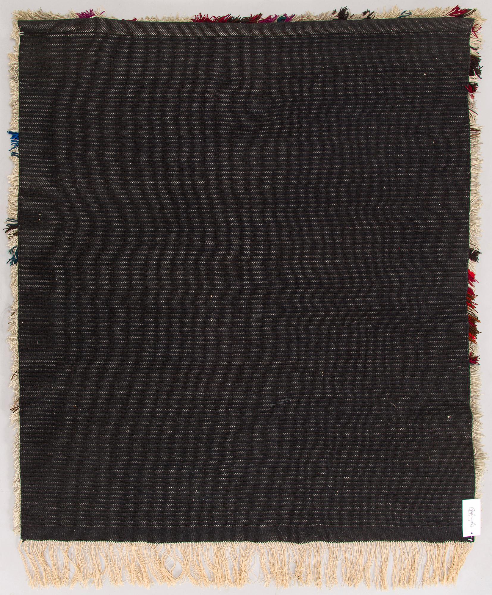 Reino Koski, a rya rug modell for Neovius. Circa 162 x 125 cm.