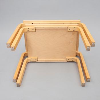 SATSBORD, 2 delar, modell 88 A, Alvar Aalto.