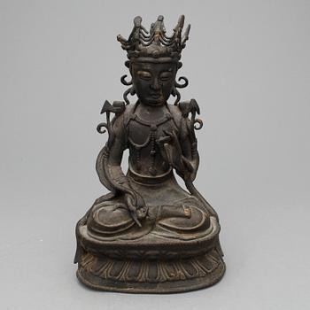 GUANYIN, brons. Mingstil.