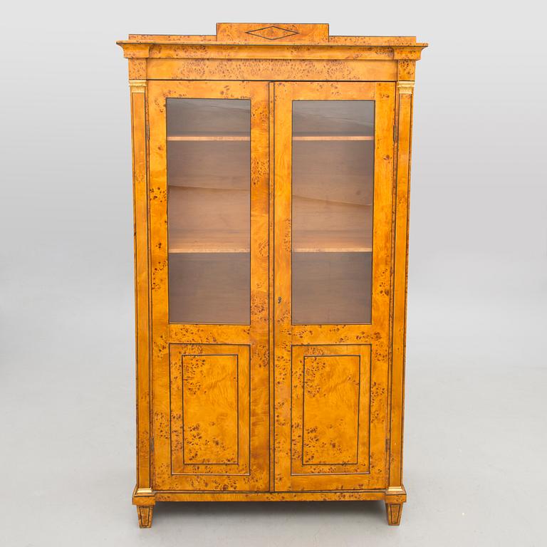 A RUSSIAN BOOK CABINET, late 19th century.