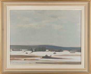 Eero Nelimarkka, Winter Landscape.