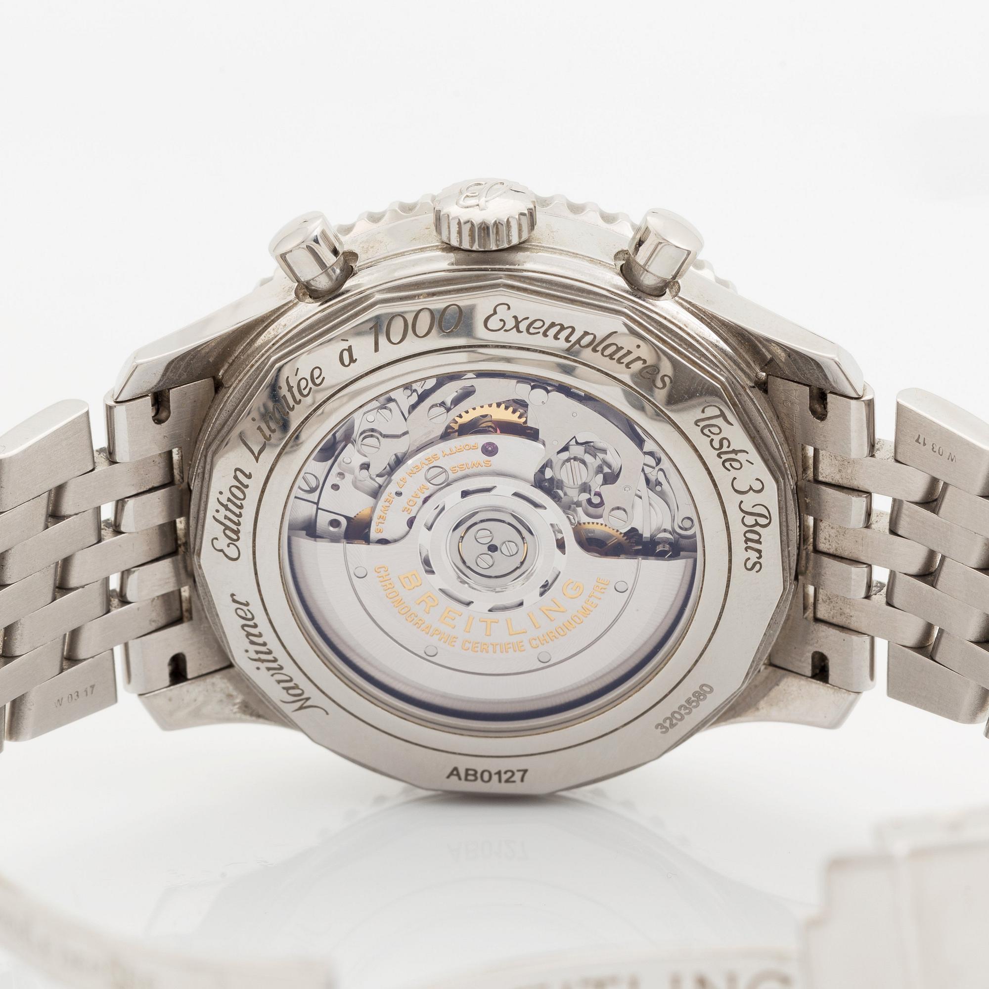 Breitling, Navitimer 01 46, chronograph, "Limited Edition", wristwatch, 46 mm.