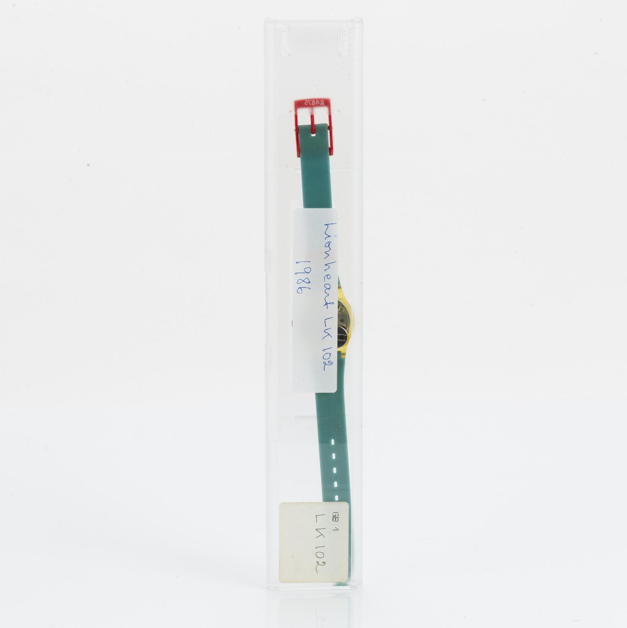 Swatch, Lion Heart, wristwatch, 25 mm.