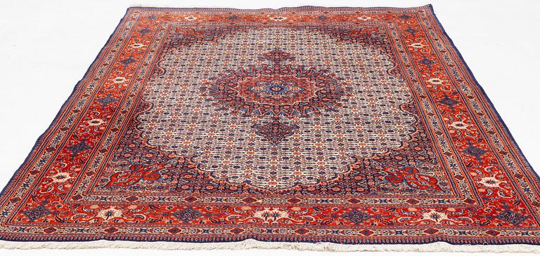A Rug, Moud, circa 290 x 208 cm.