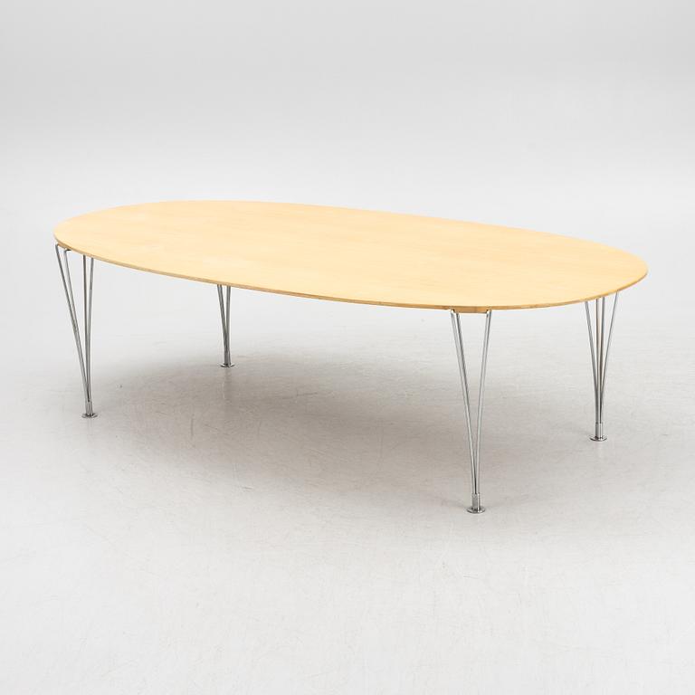 Bruno Mathsson & Piet Hein, dining table, "Superellipse", Mathsson International, Värnamo, Sweden.