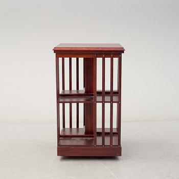 A mahogany book stand, second half of the 20th century.