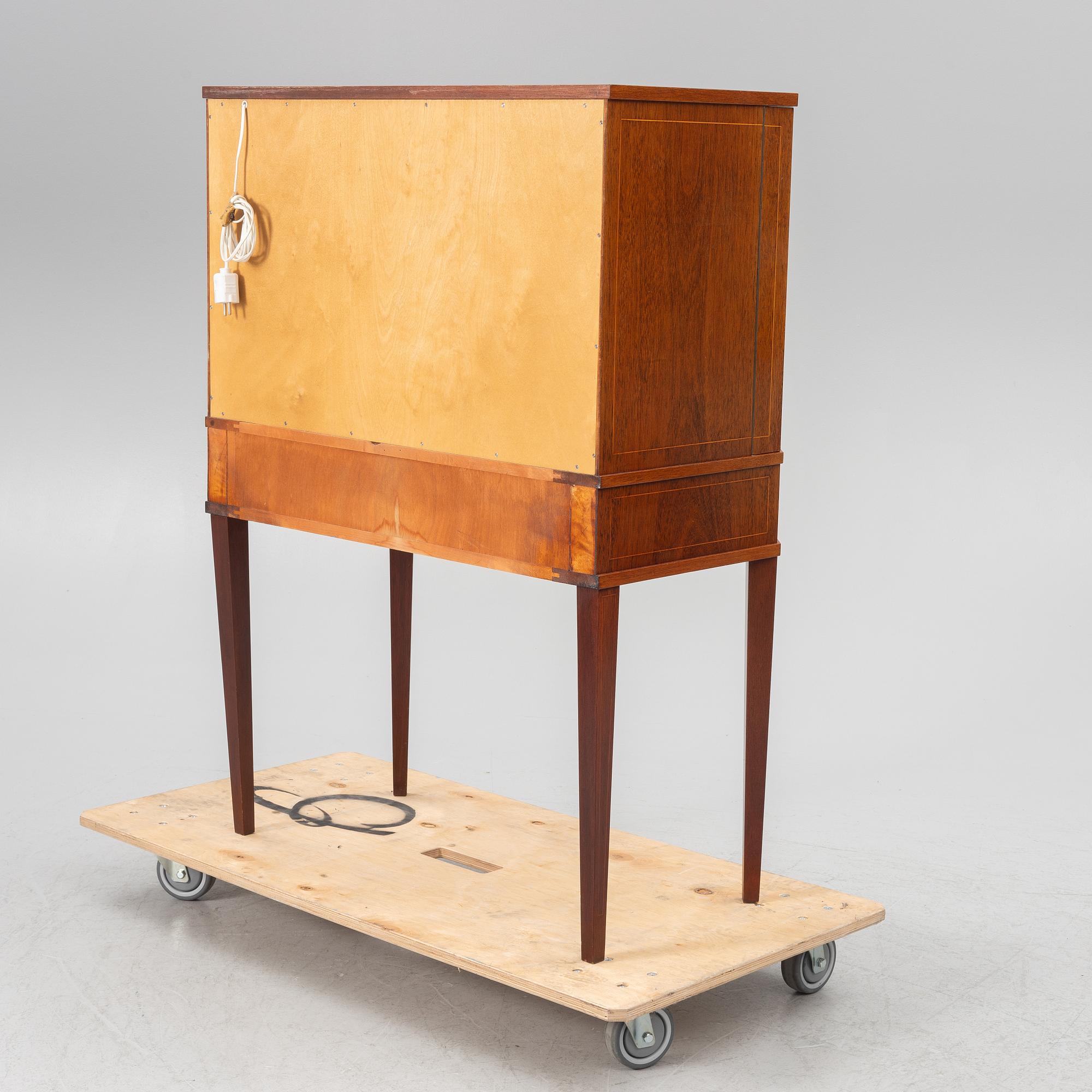 Bar cabinet, AB Förenade Möbler, Linköping, 1940s/50s.
