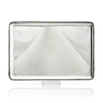 535. Karl Anderson, a Swedish silver tray, Stockholm 1952.
