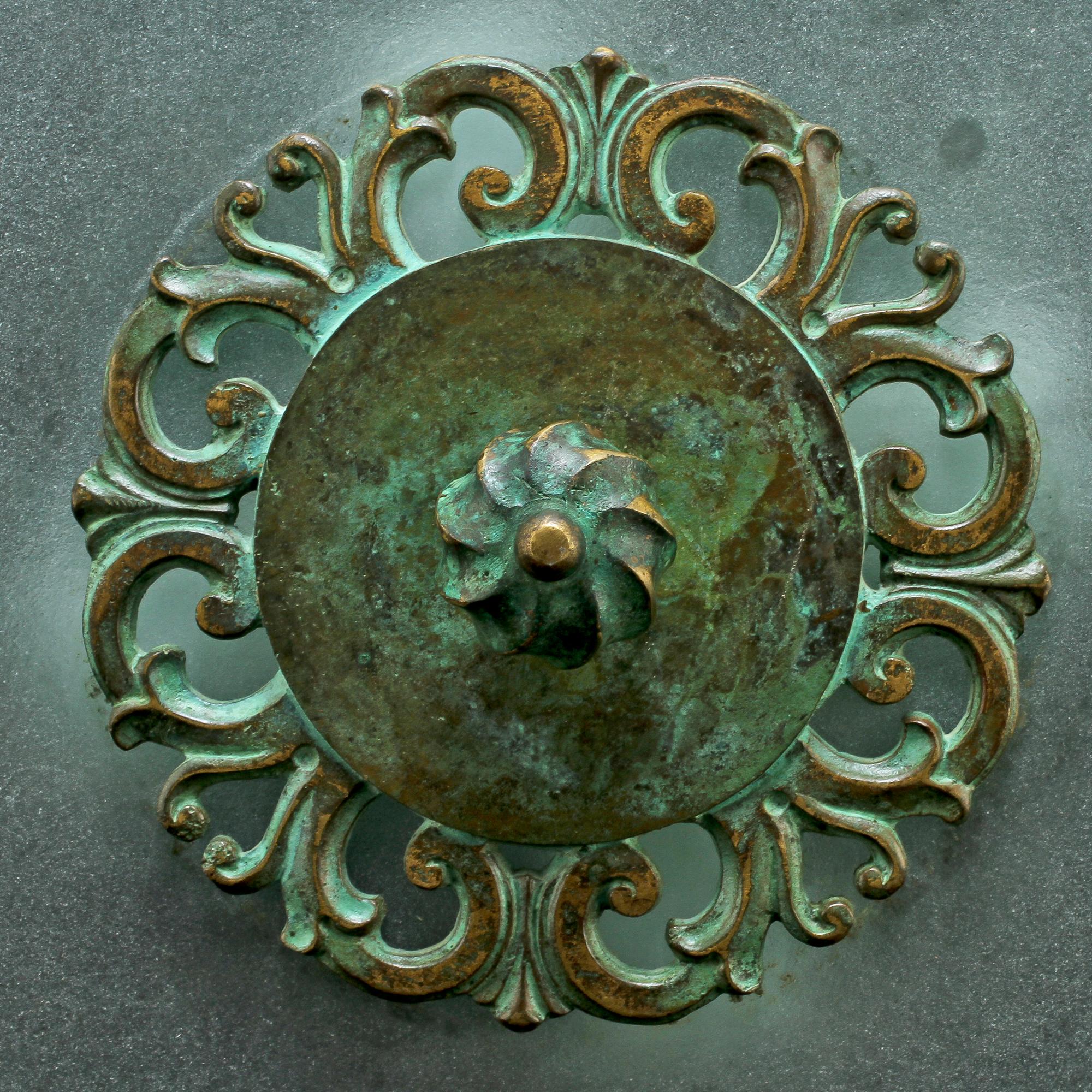 TAKLAMPA, art deco, 1900-talets första hälft. H 50.