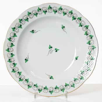 Matservis, 29 delar, "Parsley" och vas, porslin, Herend, Ungern.