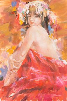 Chingiz Arif Oglu Abassov, olja på duk, signerad.