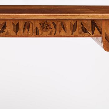 Carl Malmsten, a mahogany desk, Åtvidabergs Industrier, ca 1943.