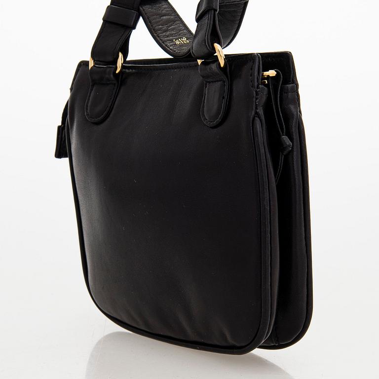 Chanel, a leather belt bag, 1989-1991.