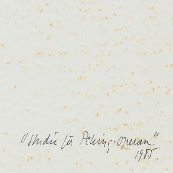 Carl Fredrik Reuterswärd, 'Studie för Peking-Operan'.