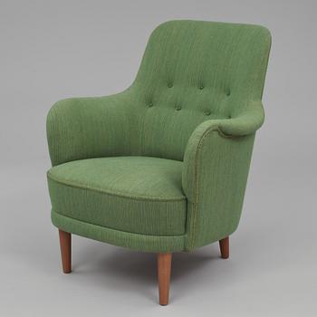 FÅTÖLJ, "Samsas", Carl Malmsten, OH Sjögren Tranås, omkring 1900-talets mitt.