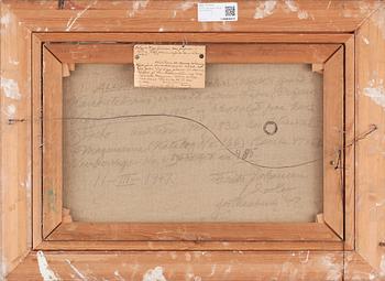 VIGGO JOHANSEN, olja på duk, osignerad.