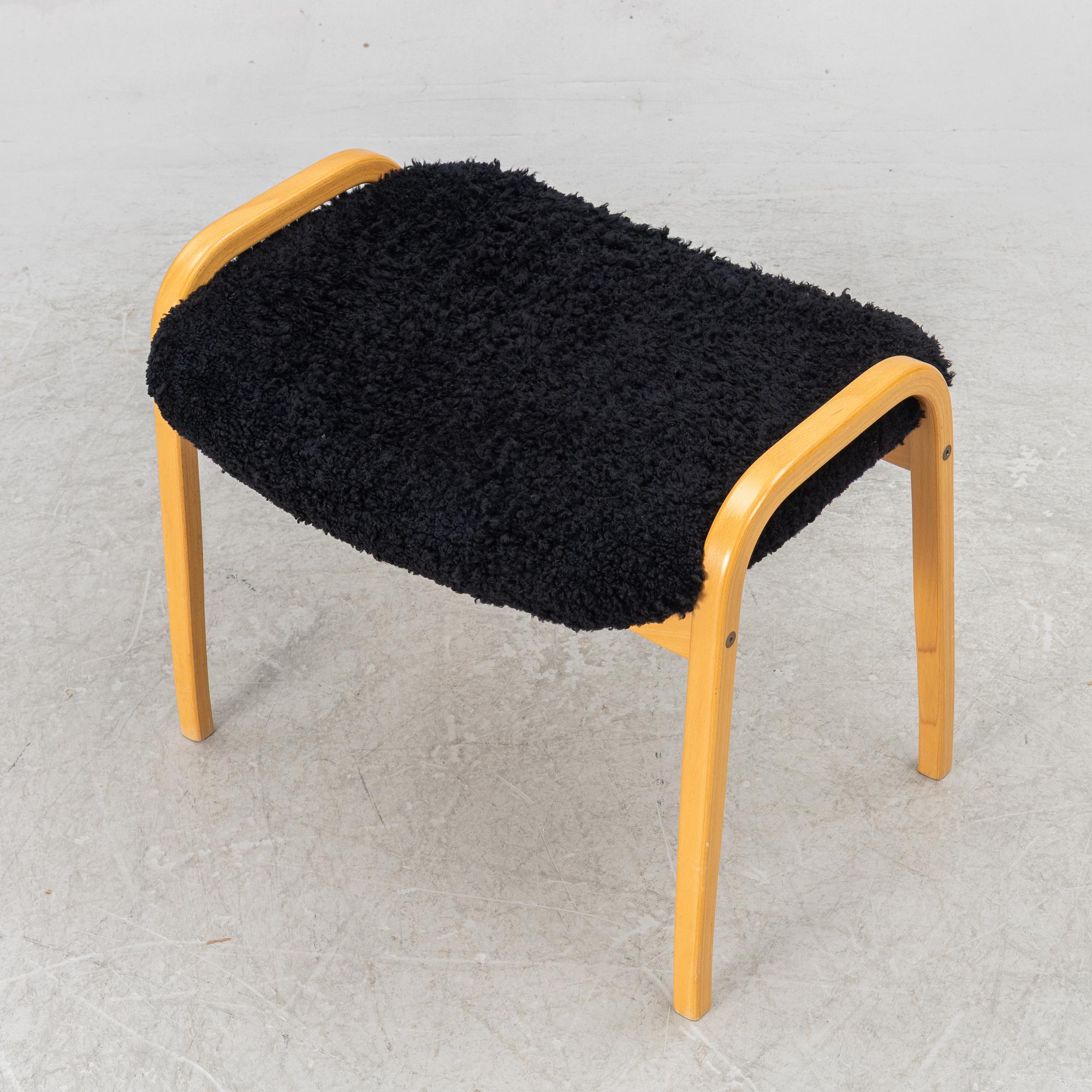 Yngve Ekström, footstool, "Lamino", Swedese.