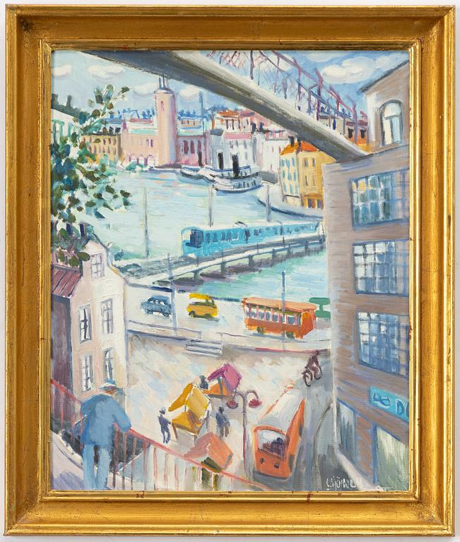 Charles Sjöholm, Slussen.
