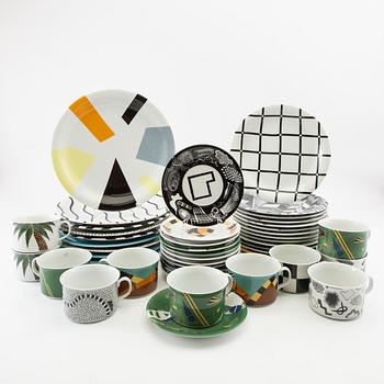 Dinner service, 34 pcs, "Designers Collection" Rörstrand Porcelain, late 20th century.