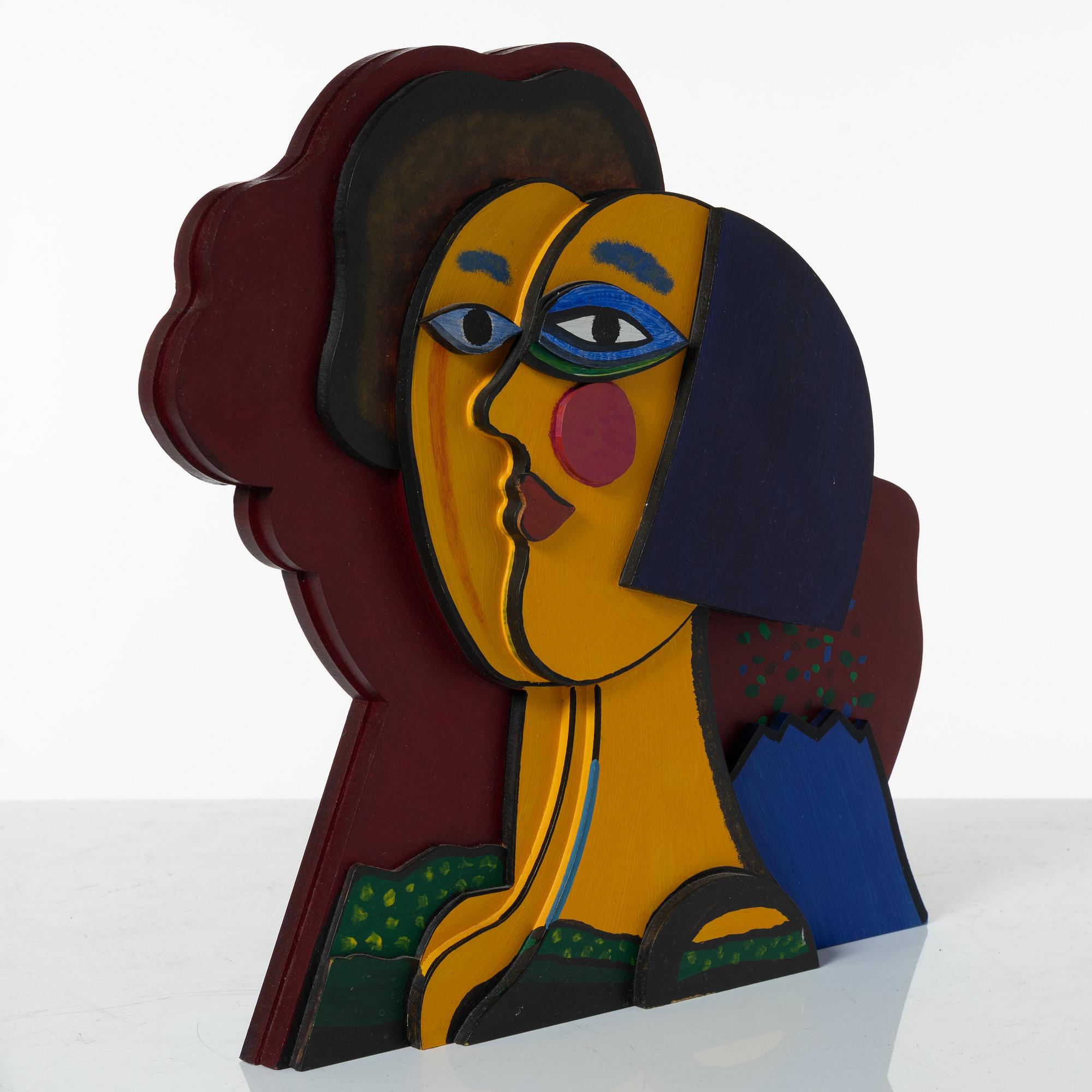 Beverloo Corneille, "Fågel och månskära".