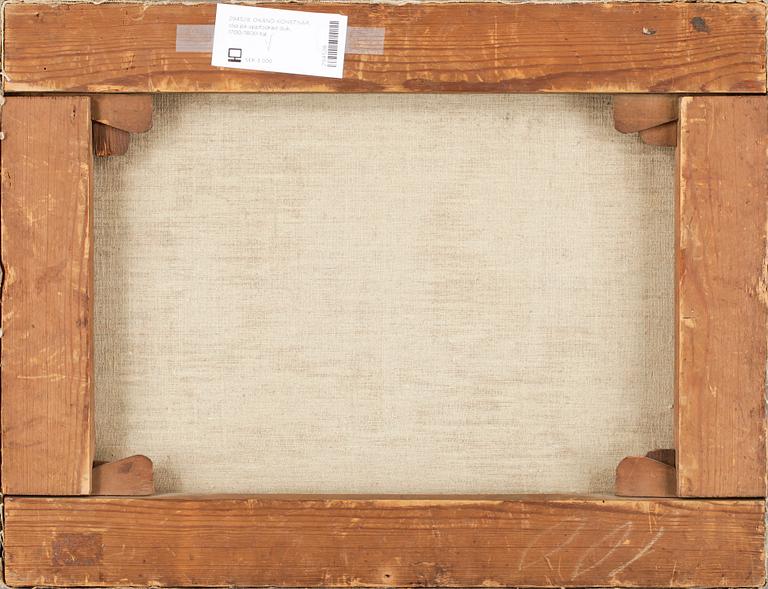 OKÄND KONSTNÄR, olja på uppfodrad duk, 1700/1800-tal.