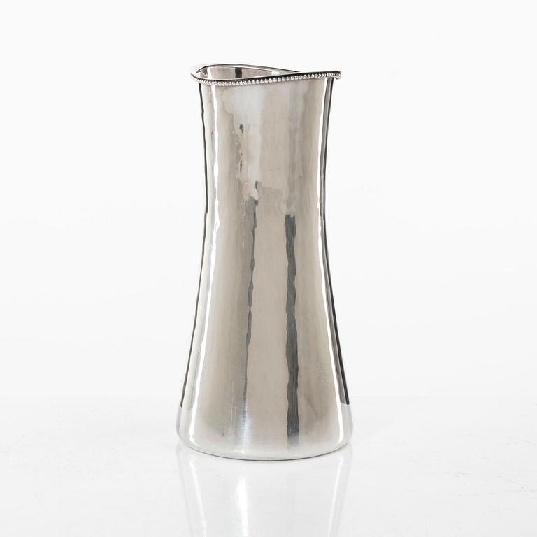 Eric Löfman, A Swedish silver vase, Company MGAB, Upsala 1976.