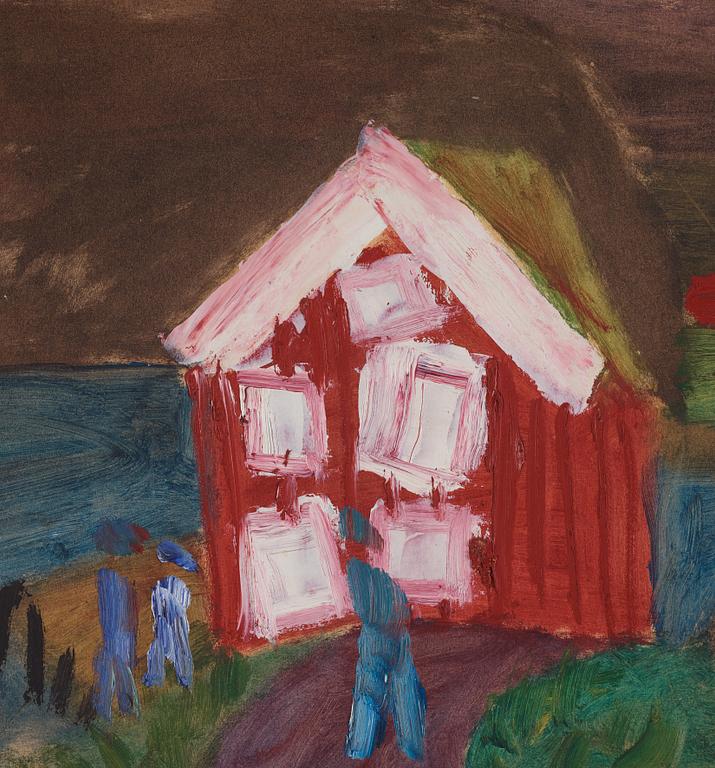 Ragnar Sandberg, The red house.