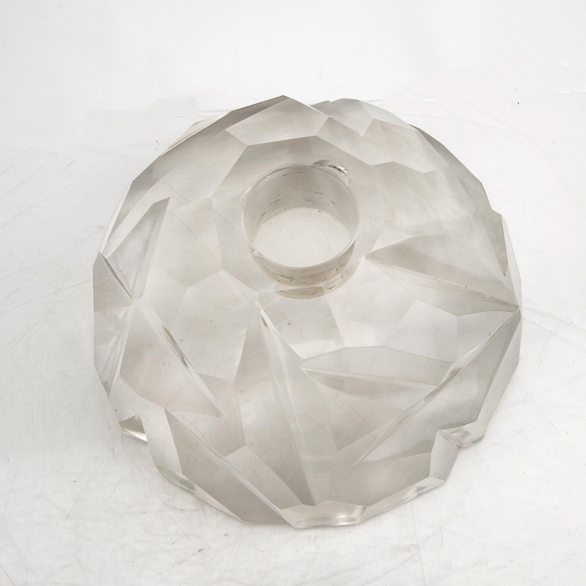 Alessandro Mendini, vas, glas, signerad och numrerad 12-50, Venini.