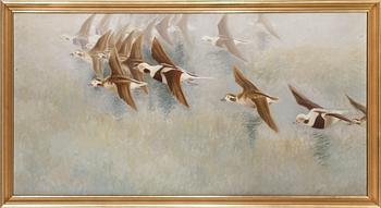 OKÄND KONSTNÄR. Olja på duk.