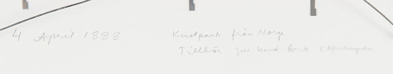 Oscar Kleineh, Mor och barn vid stormande Hav.