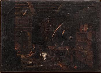 OKÄND KONSTNÄR, olja på duk, 1700-tal.
