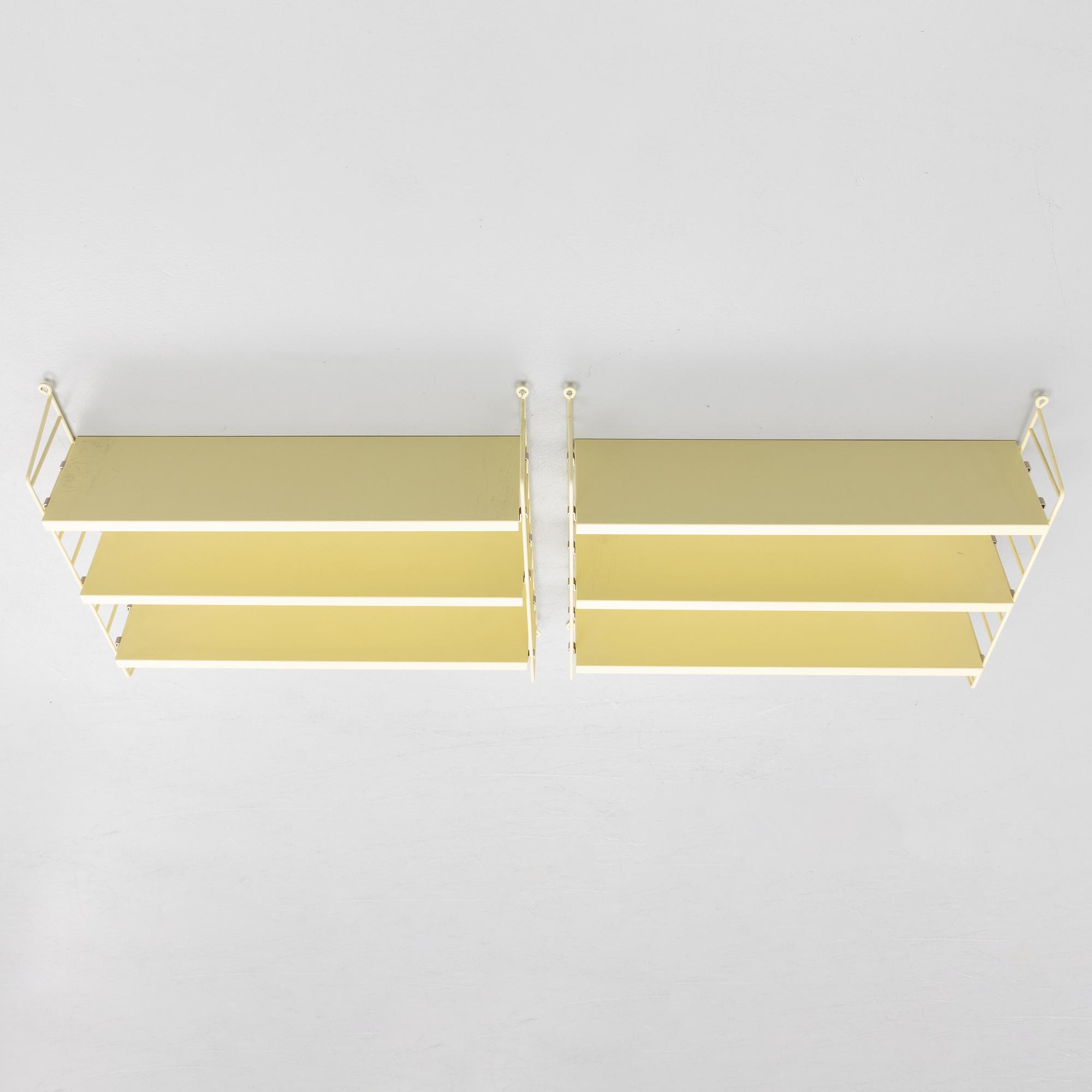 Nils Strinning, bookcases, a pair, "String", "Nordiska Galleriet Limited Edition", 21st century.
