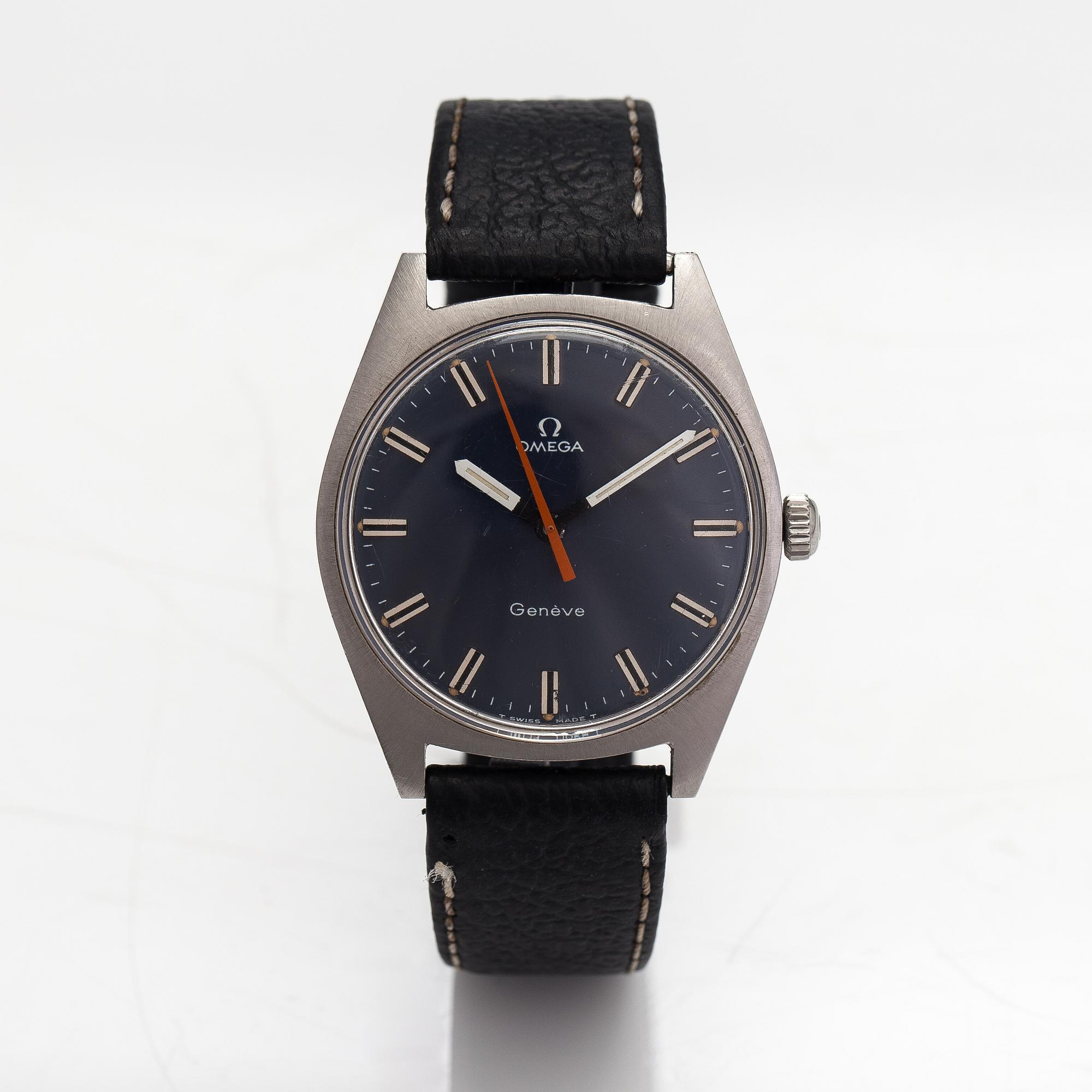 Omega, Geneve, armbandsur, 34,5 mm.