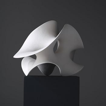 Eva Hild, an engobed stoneware sculpture "Loop 319", Sparsör Sweden 2005.