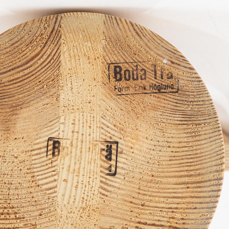 Erik Höglund, bordsspegel, Boda Trä, 1900-talets andra hälft.