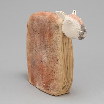 NILS GUNNAR ZANDER, sculpture, stoneware, signed and dated 1971.