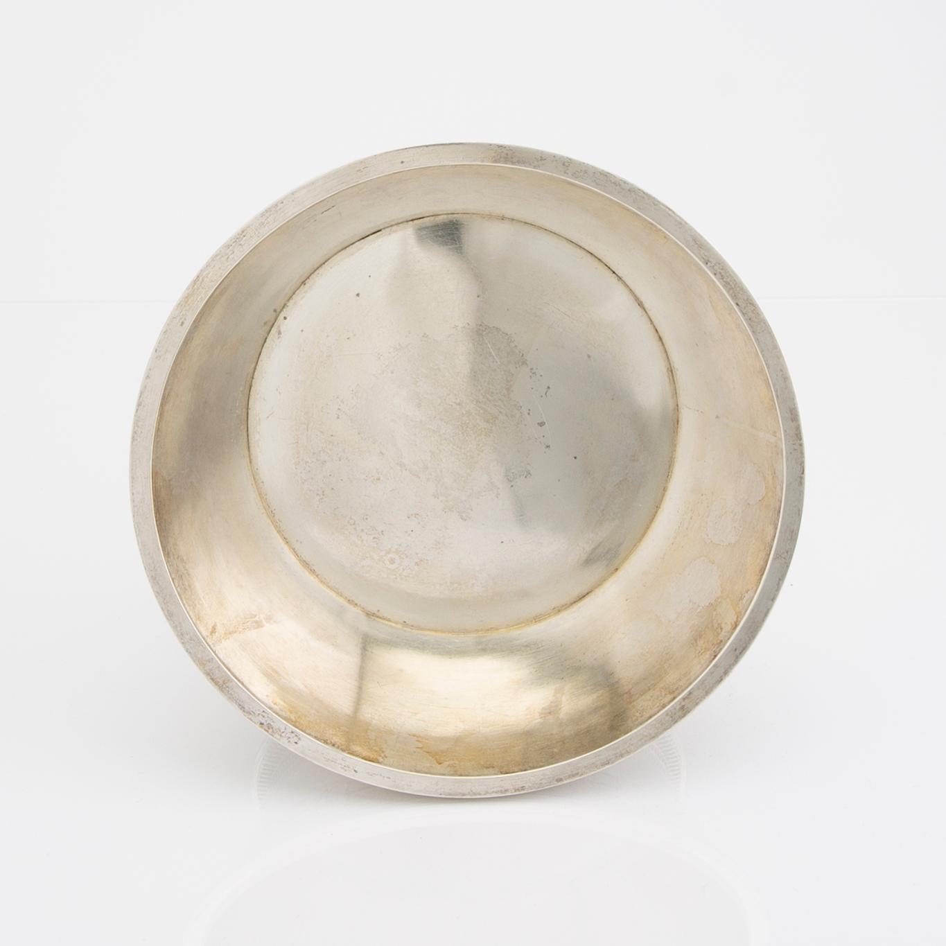 Wiwen Nilsson, skål sterling silver Lund 1947.