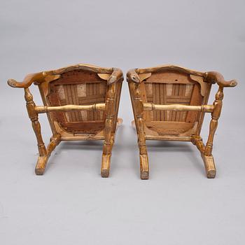 STOLAR, ett par, 1700-talet.