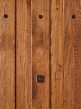 Axel Einar Hjorth, a stained pine "Lovö" cabinet, Nordiska Kompaniet, Sweden 1930's.