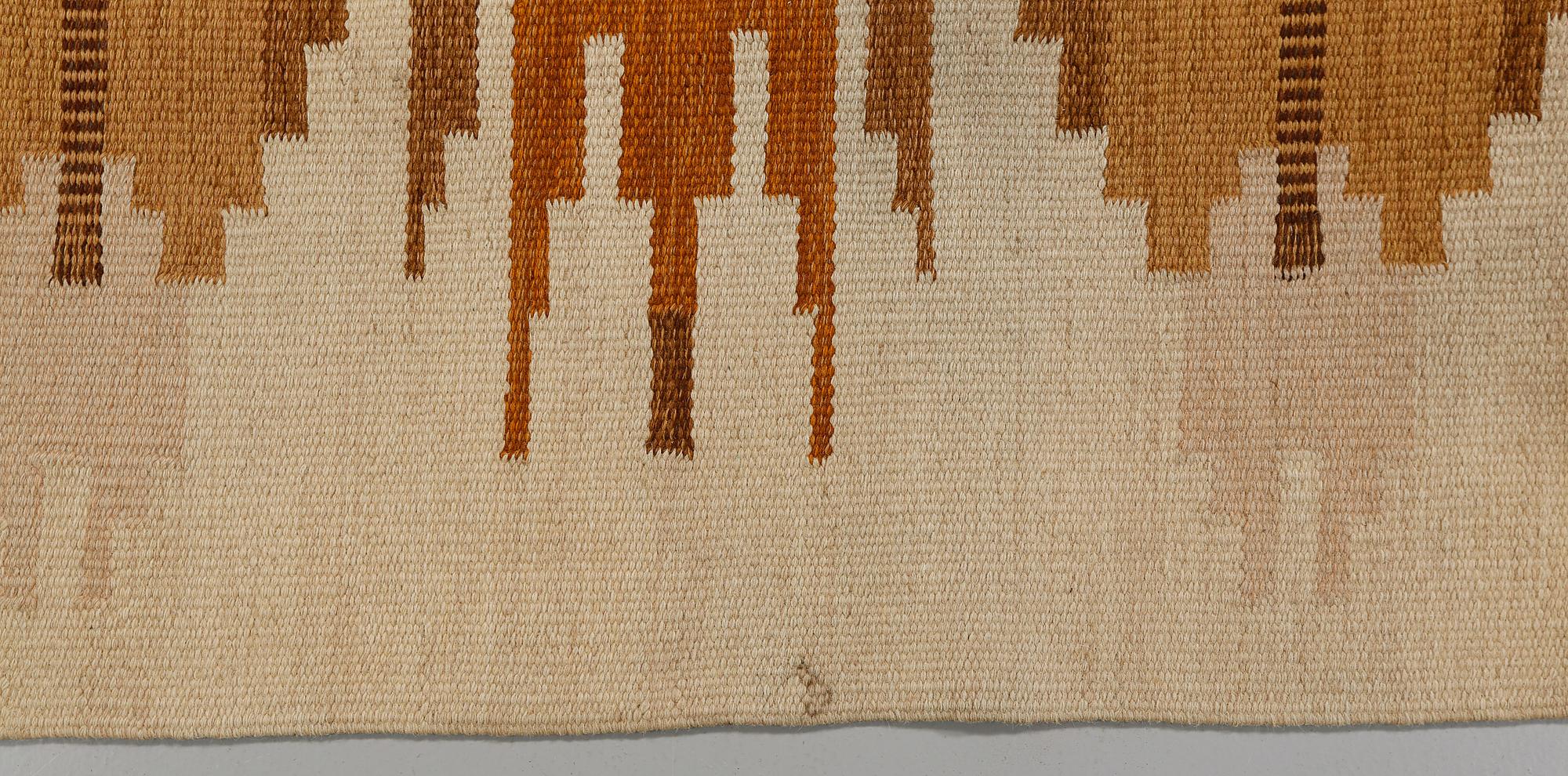 MATTA, rölakan, signerad IS, Ingegerd Silow, ca 243 x 164 cm.