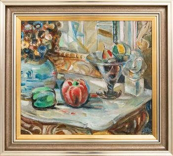 Jules Schyl, Still Life with Fruit.