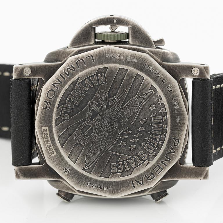 Panerai, Luminor Chrono, Navy SEALs, chronograph, wristwatch, 44 mm.