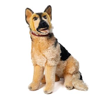 Steiff, leksaksdjur, 5 st, 1900-talets andra hälft.