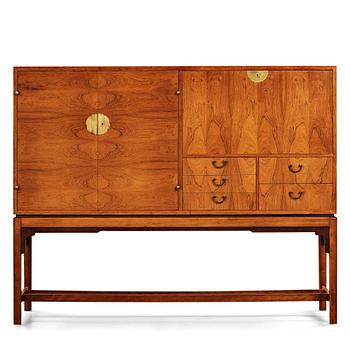 368. Scandinavian designer, a palisander sideboard, 1960's.