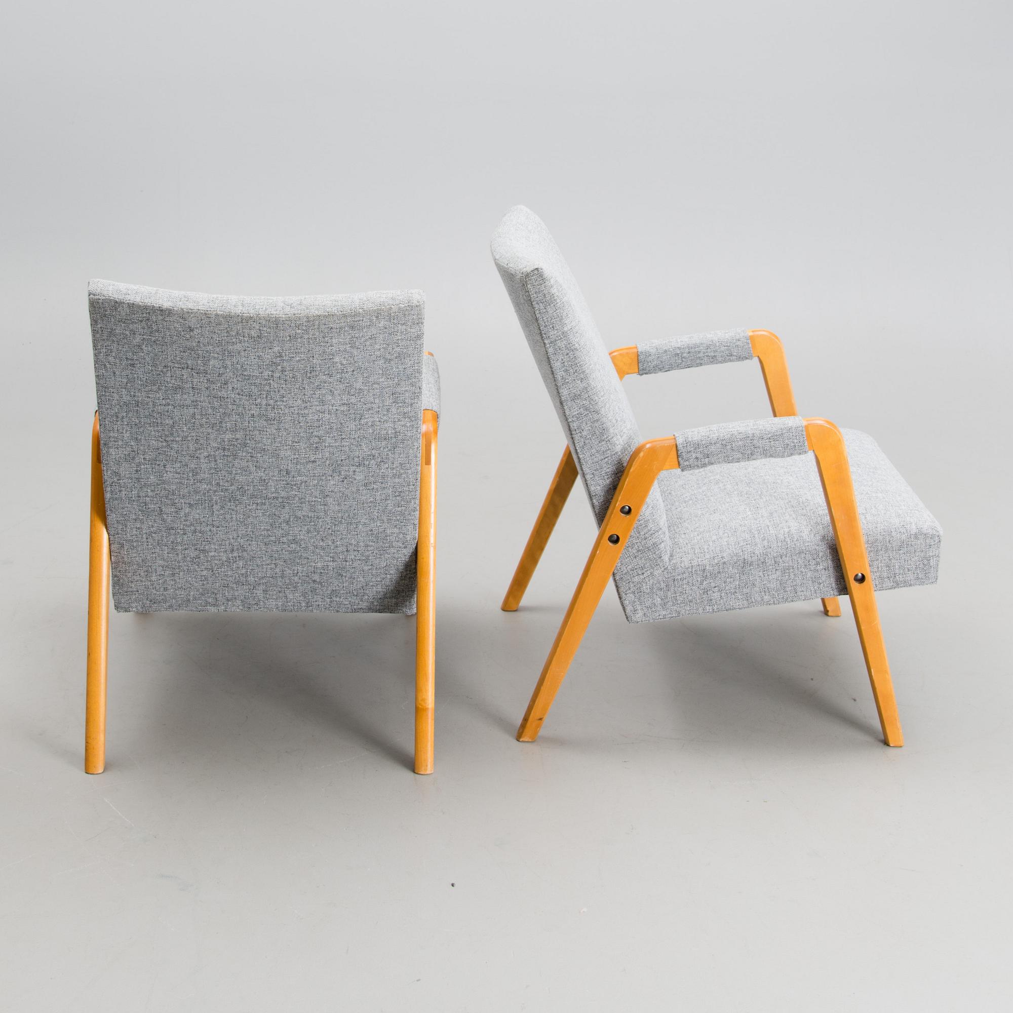 A mid 20th century armchair 'Figaro' by Olle Filén for Oy Stockmann Ab,  Keravan Puusepäntehdas,