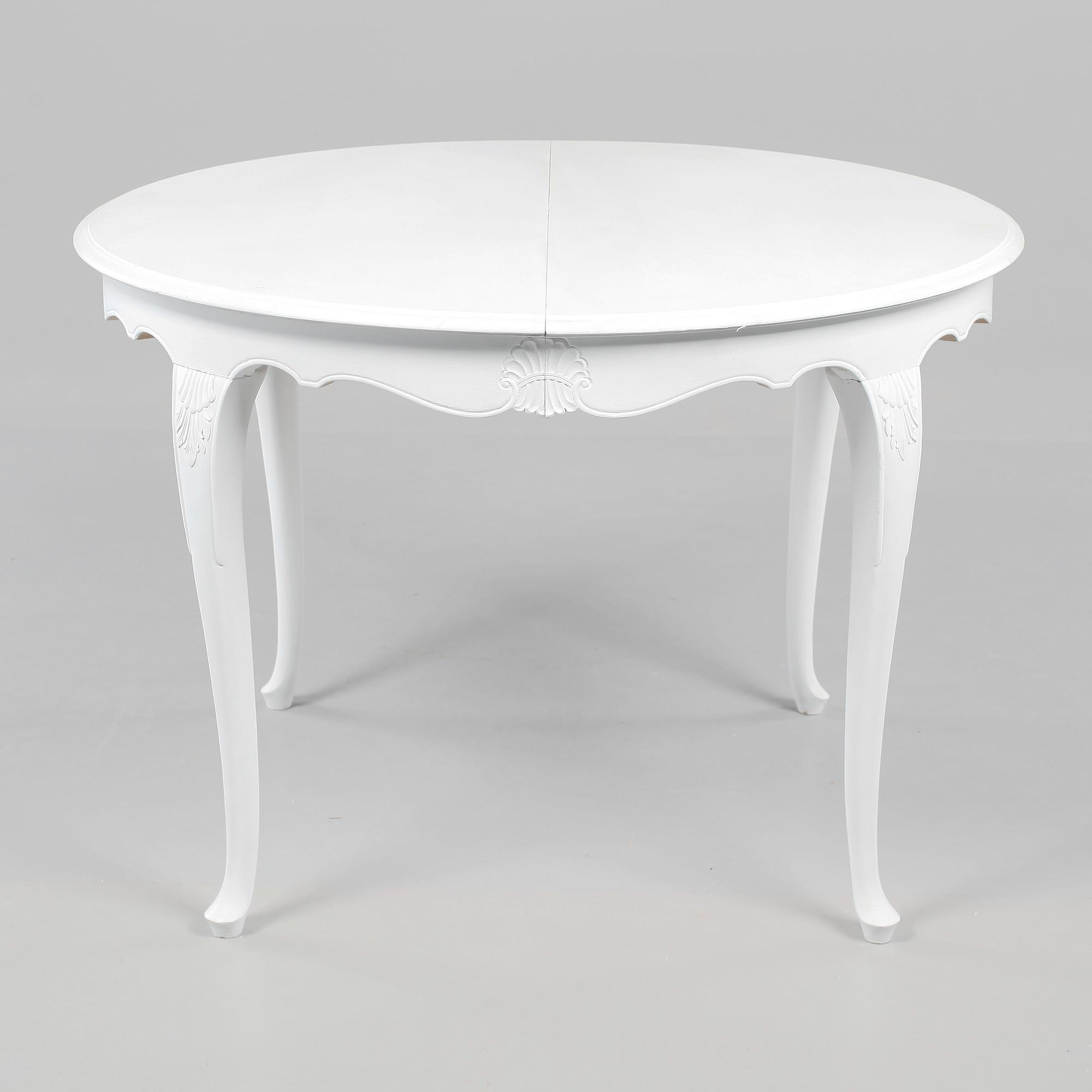 MATSALSBORD, rokokostil, 1900-talets andra hälft.